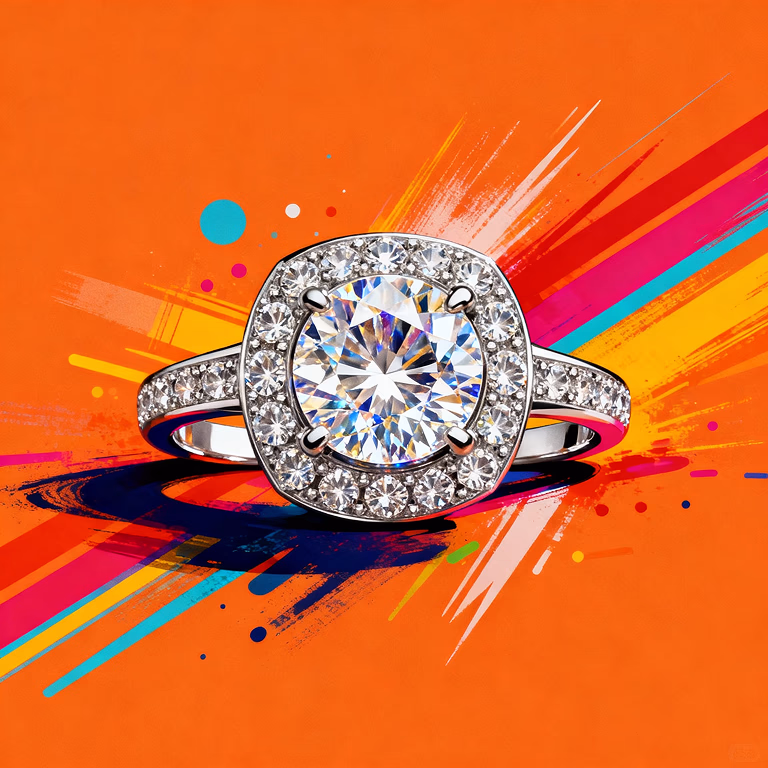 Winbit Casino sportsbook diamond ring symbolizing premium betting experience.